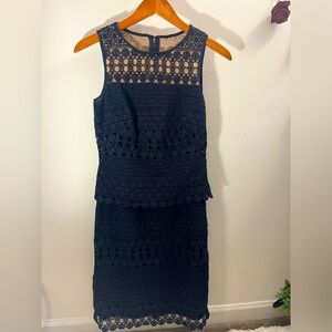 Navy Blue Ralph Lauren Bridesmaid Dress